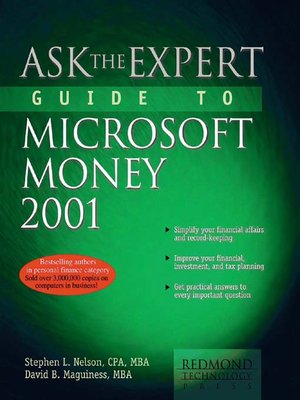 cover image of Ask the Expert Guide to Microsoft Money 2001